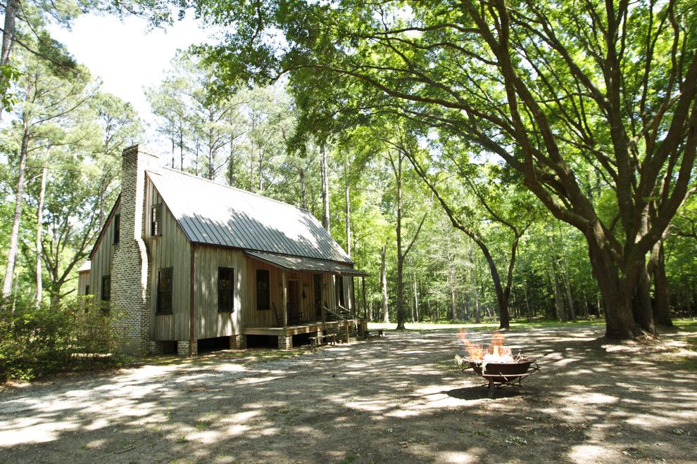 House Hunting Checklist for a Rustic Exterior with a Metal Roof and the Hunting Life by Margaret Donaldson Interiors