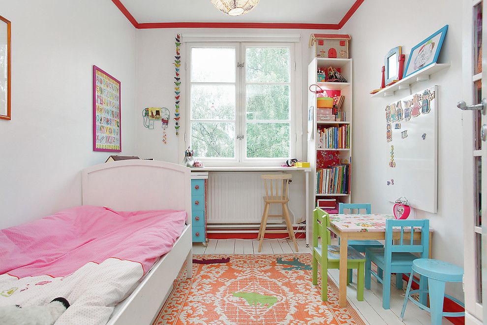 How to Get Rid of Mosquitos for a Eclectic Kids with a Blue and Girl Bed Room by Amplio