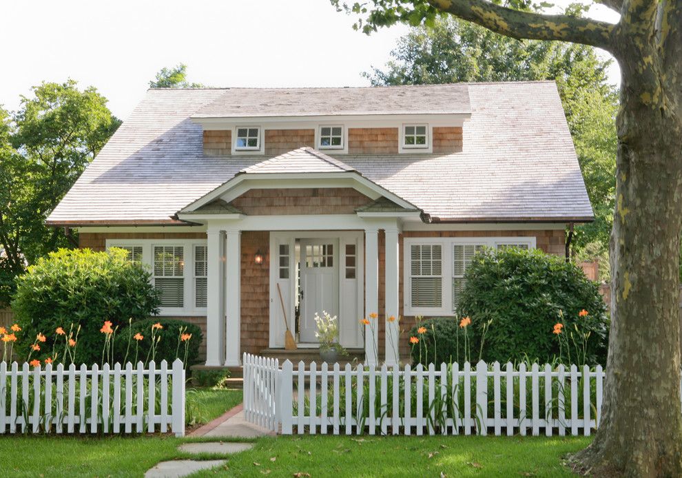 How to Get Rid of Smoke Smell in House for a Traditional Exterior with a White Column and Hamptons Cottage by Wettling Architects