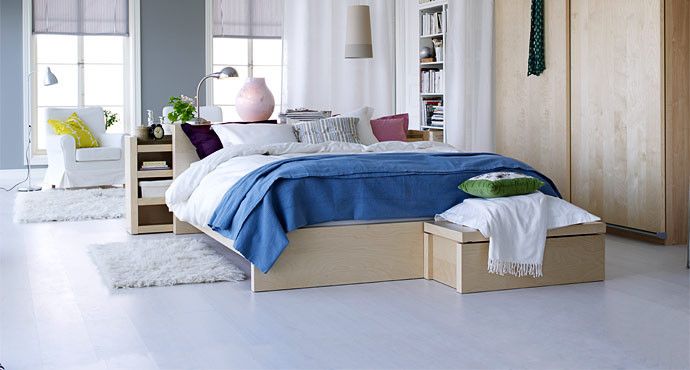 Ikea Bedroom Ideas for a Modern Bedroom with a Bedding and Ikea Bedroom by Ikea