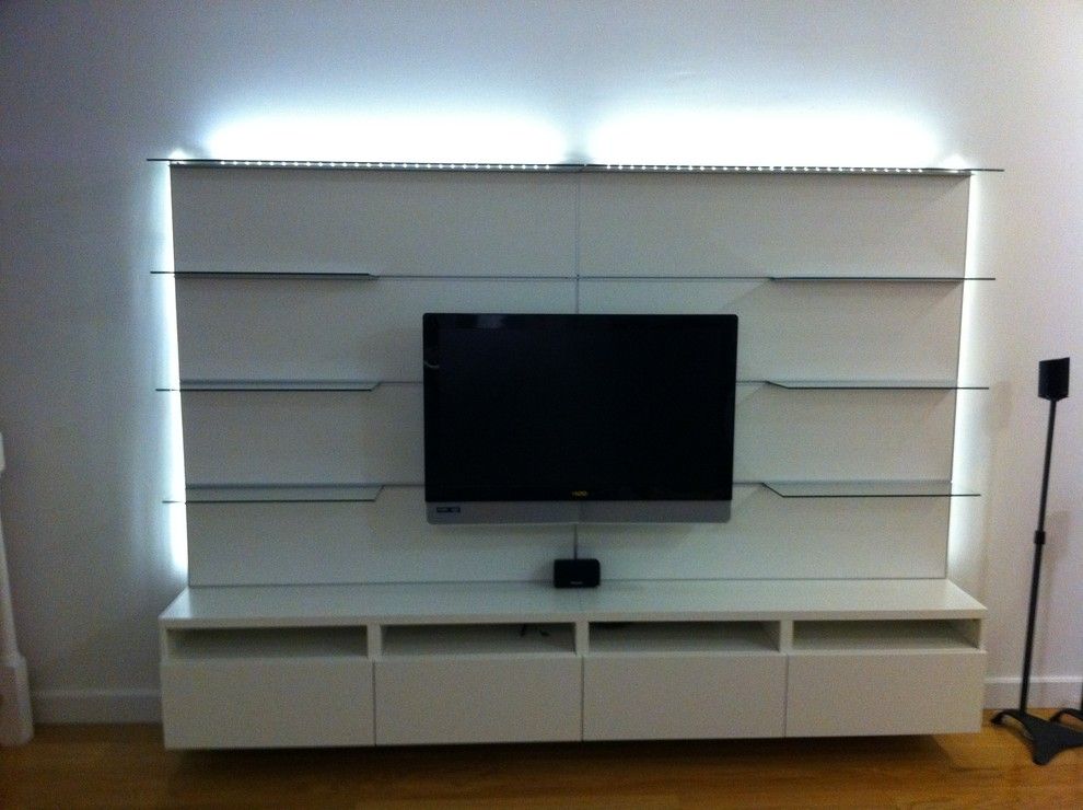 Ikea Besta for a  Spaces with a  and Ikea Besta and Besta / Framsta Tv Entertainment Installations by Furniture Assembly Service & More, Llc