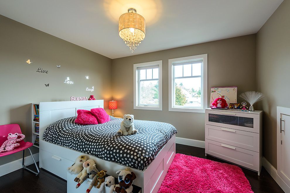 Ikea Hemnes Bed for a Contemporary Kids with a Toys and Parador by Joshua Lawrence Studios Inc