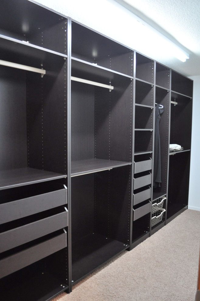 Ikea Pax System for a  Spaces with a  and Closets by Fung