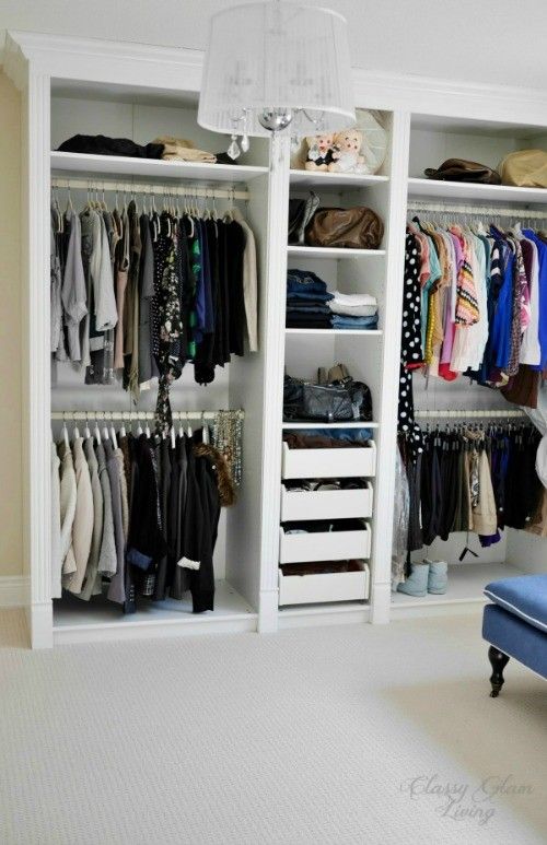 Ikea Pax Wardrobe for a Transitional Closet with a Mouldings and Diy Ikea Hack Pax Wardrobe Dressing Room by Classy Glam Living
