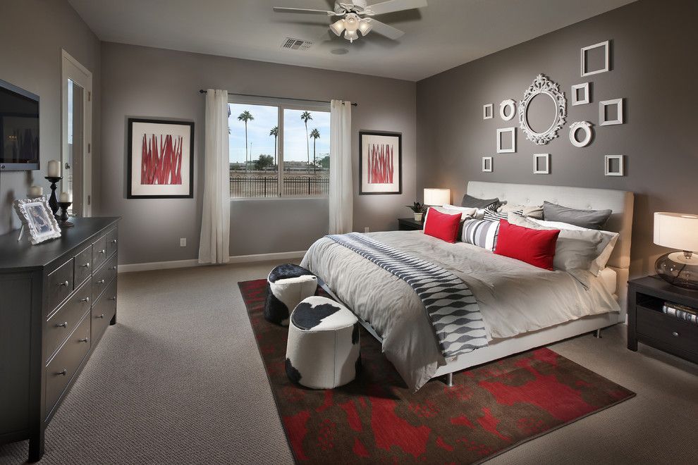 Ikea Tempe Az for a Contemporary Bedroom with a Area Rug and Ikea Next Gen Home, Arizona by in House Interior Design