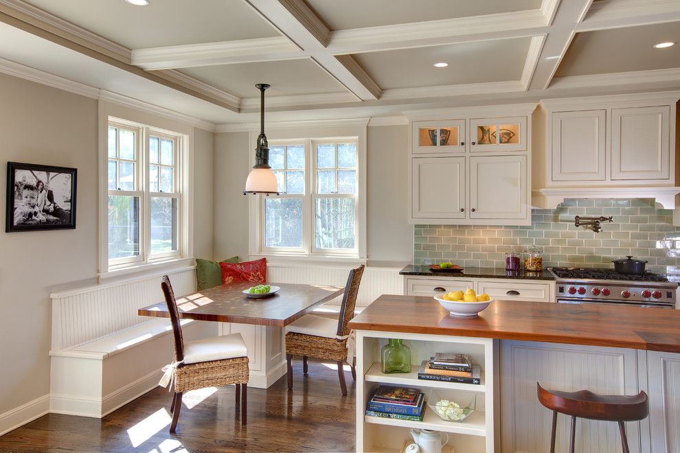 Inset Cabinets for a Traditional Kitchen with a Fruit Bowl and 5 Star Green Bungalow by Redbud Custom Homes