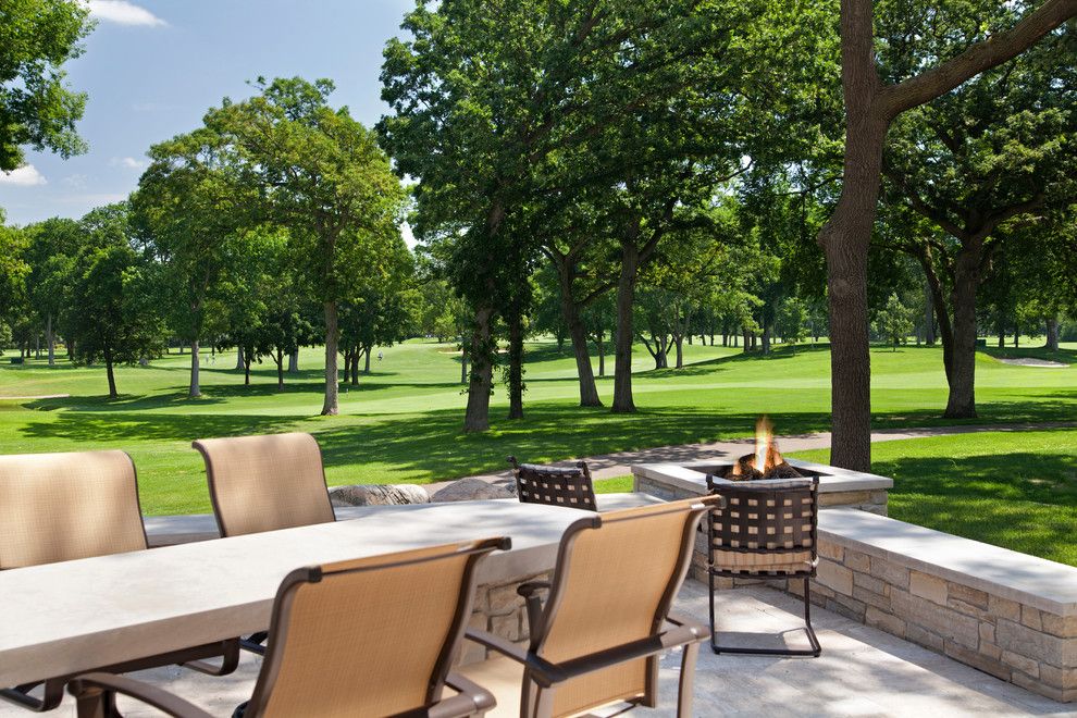 Interlachen Country Club for a Traditional Exterior with a Patio and Interlachen Country Club (Edina) by John Kraemer & Sons