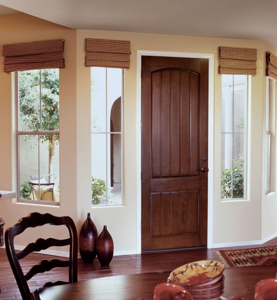 Jeld Wen for a Transitional Dining Room with a Jeld Wen Exterior Doors and Jeld Wen Aurora Custom Fiberglass Doors by Renaissance Windows & Doors