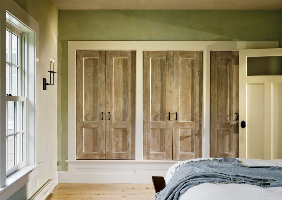 Jen Weld Doors for a Traditional Closet with a Built in Closet and Derby Hill Farm Lyme Nh by Smith & Vansant Architects Pc