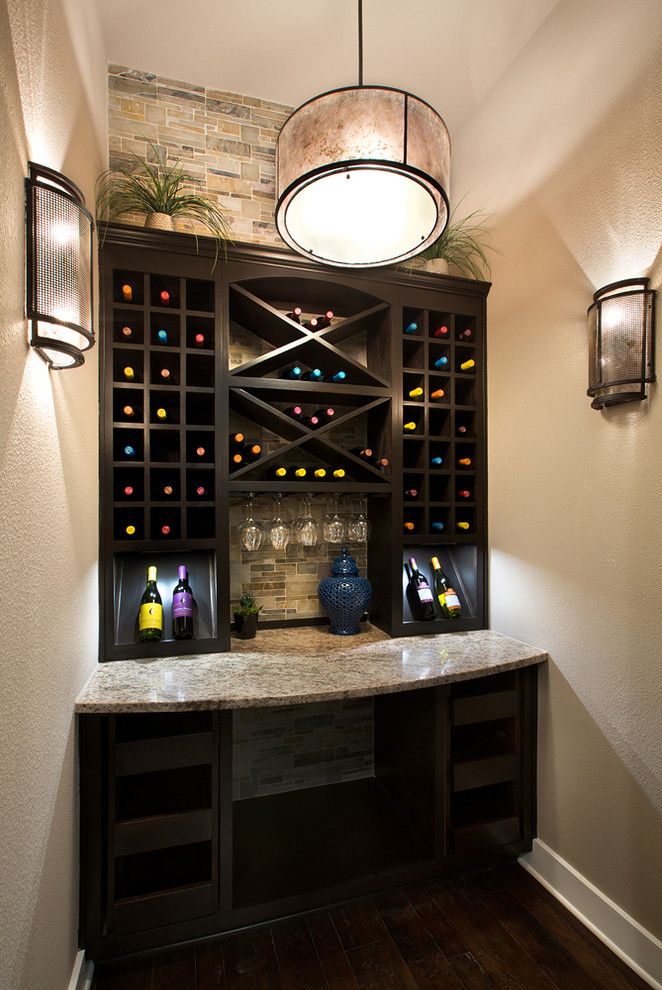 Jimmy Jacobs Homes for a Traditional Wine Cellar with a Traditional and Jimmy Jacobs Custom Homes  Canyons at Scenic Loop by Mary Dewalt Design Group