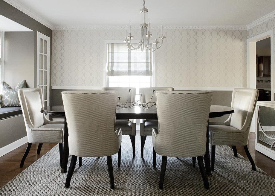 Julian Chichester for a Modern Dining Room with a Iron Gate Benjamin Moore and Soft Modern Dining Room by Karen B Wolf Interiors, Associate Asid