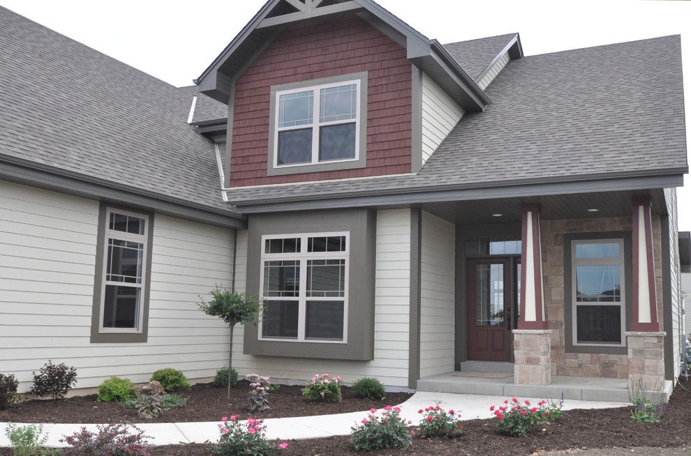 Kaerek Homes for a Traditional Exterior with a Traditional and 2011 Barrington Parade Model by Kaerek Homes, Inc.