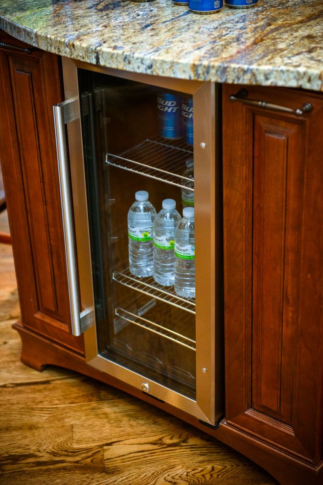 Kam Appliance for a Traditional Kitchen with a Kitchen Appliances and Beverage Cooler by the Lewes Building Company