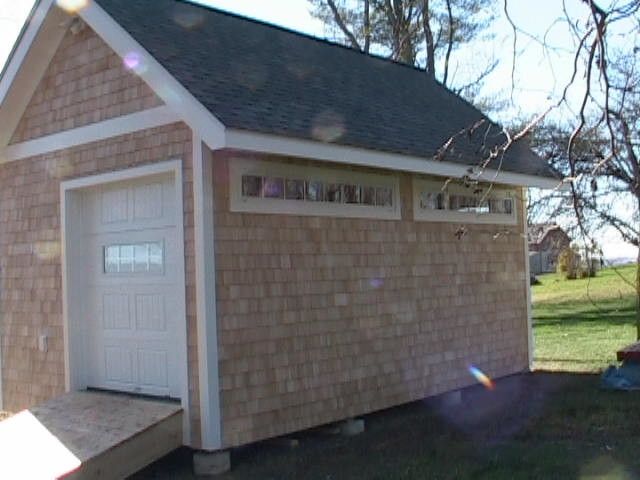 Kayak Shed for a Craftsman Shed with a Craftsman and Great Diamond Island, 