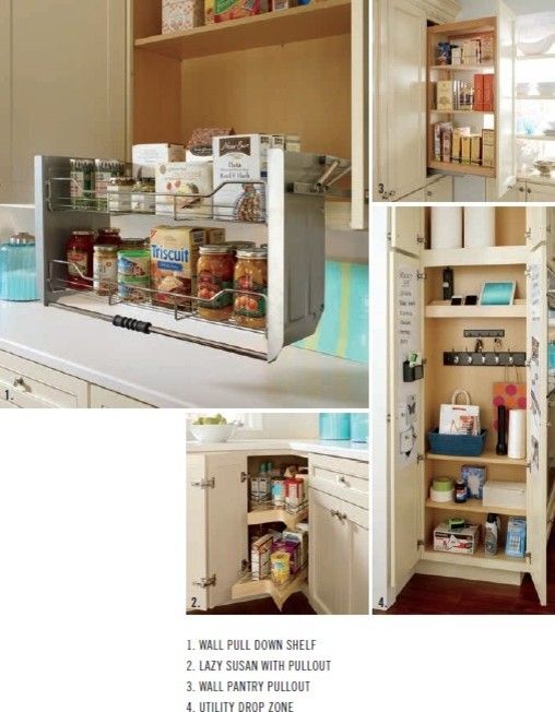 Kemper Cabinets for a Beach Style Spaces with a White Cabinet and Organization Options From Kemper Cabinets by a Direct Cabinet Distributor Corp