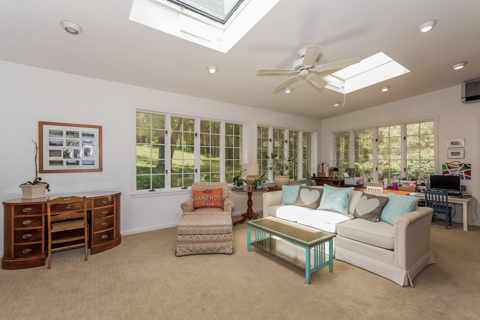 Klaffs for a Traditional Sunroom with a Expansion Possibilities and 22 Silver Brook Road, Westport, Ct by Jillian Klaff Homes