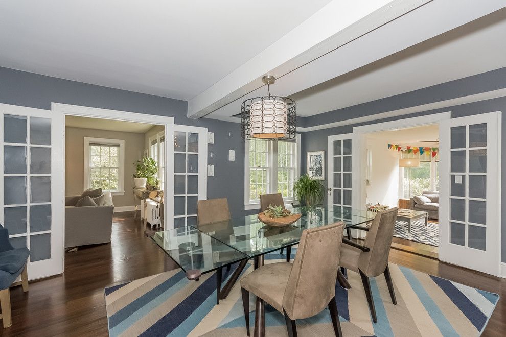 Klaffs Norwalk for a Transitional Dining Room with a Landscape and 160 Winfield Road, Norwalk, Ct by Jillian Klaff Homes