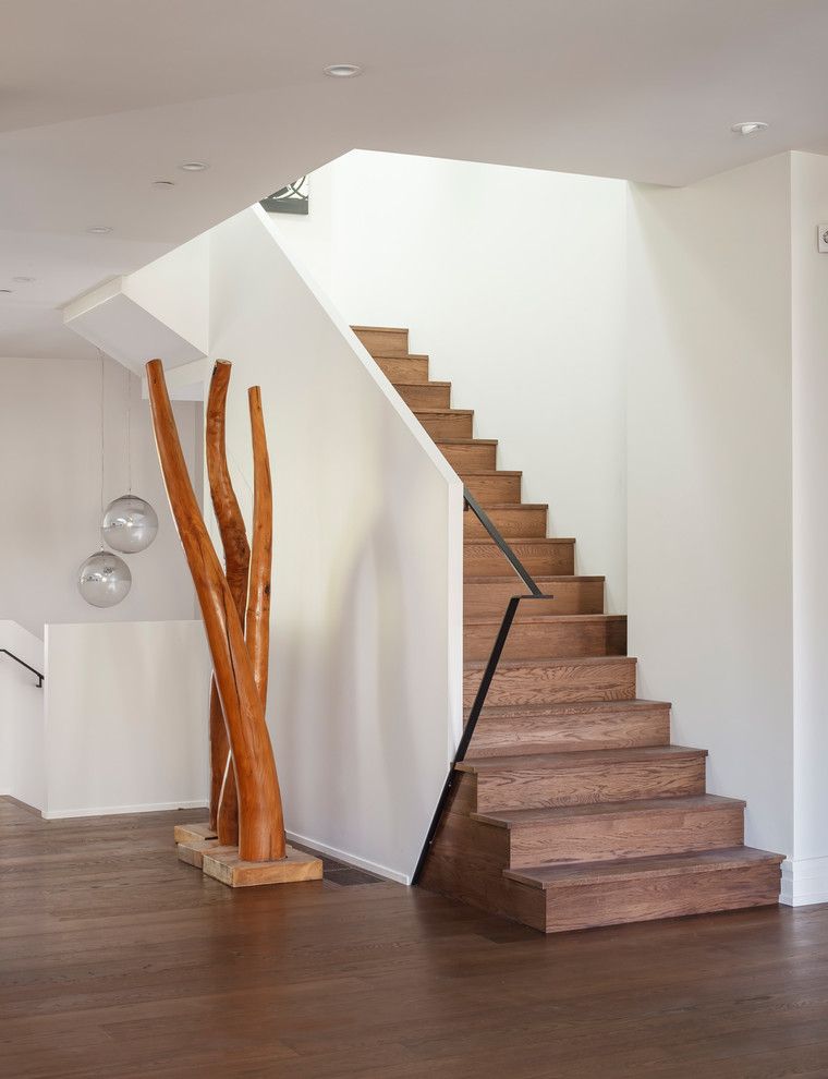 Knox Rail Salvage for a Contemporary Staircase with a Handrail and San Francisco by Ferguson Bath, Kitchen & Lighting Gallery