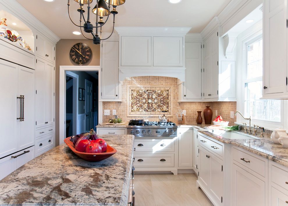 Landis Construction for a Traditional Kitchen with a Cream and 