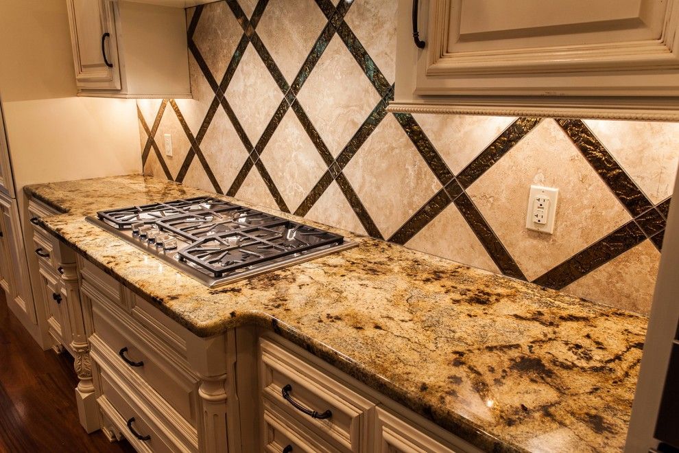 Lapidus Granite for a Transitional Kitchen with a Granite Countertops and Stanley Residence by New Century Counter Tops