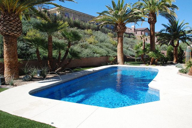 Latham Pool Products for a Modern Spaces with a Swimming Pool and Dealer Favorites by Latham Pool Products Inc.