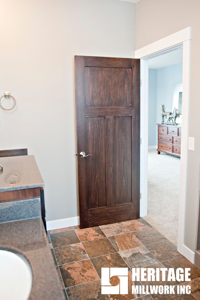 Lemieux Doors for a Contemporary Spaces with a Heritage Millwork Inc and Worth Construction 2014 Spring Parade of Homes by Heritage Millwork Inc