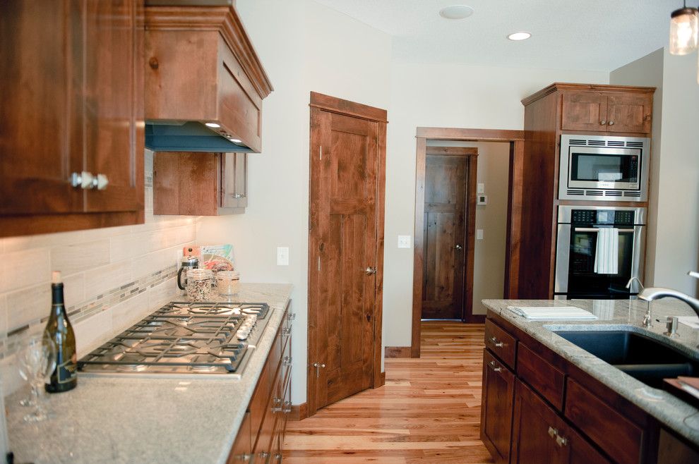 Lemieux Doors for a Traditional Kitchen with a Blaine Model Home and Stone Creek 2014 Sping Parade Model by Heritage Millwork Inc