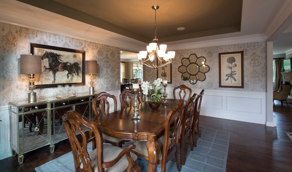 Lennar Atlanta for a Transitional Dining Room with a Transitional and Dining Rooms by Lennar Atlanta