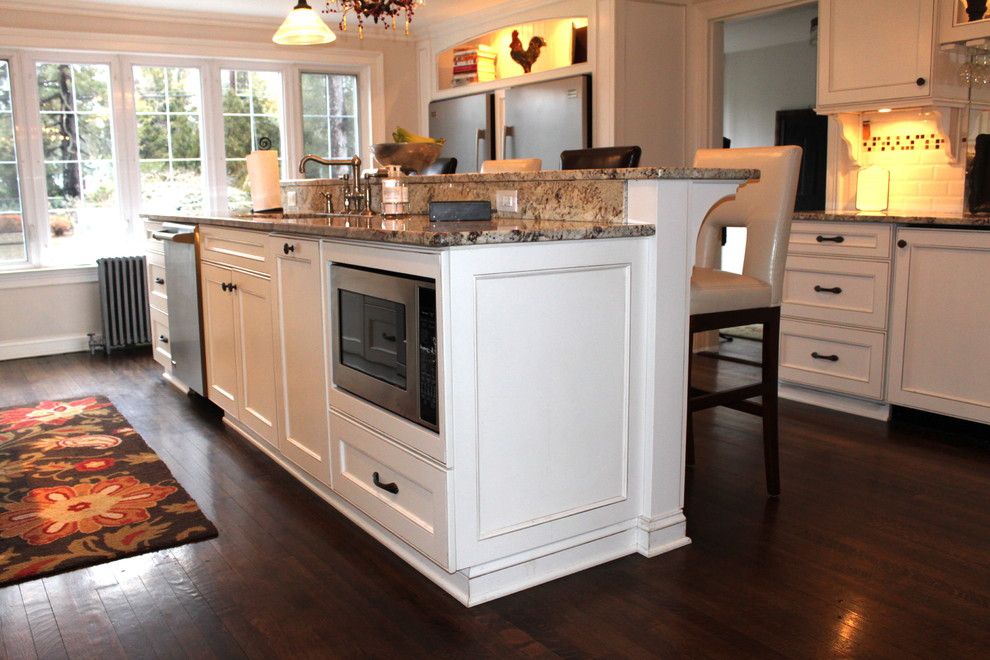 Lexington Overstock for a Traditional Kitchen with a Eat in Kitchen and Foy Kitchen by House of Cline Design