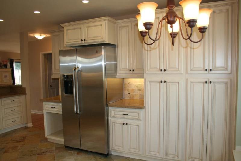 Lily Ann Cabinets for a Modern Spaces with a Antique White Cabinets with Chocolate Gl and Antique White Kitchen Cabinets Home Design by Lily Ann Cabinets