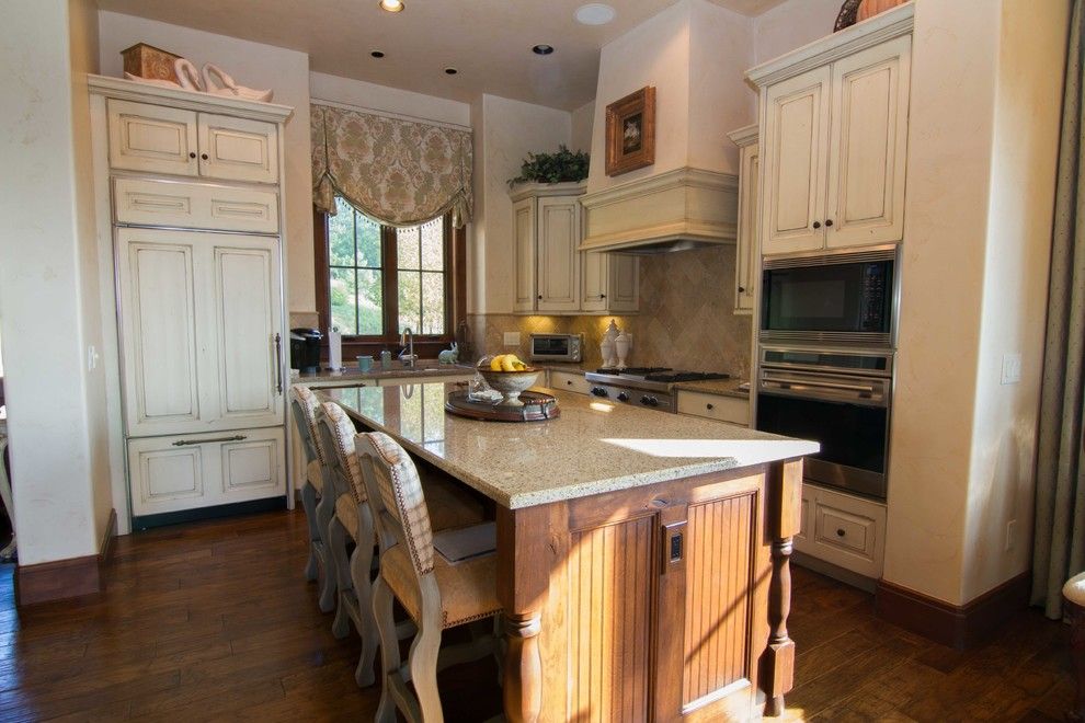 Lorts Furniture for a Traditional Kitchen with a Lorts Barstools and Mountain Cottage by Designing Women