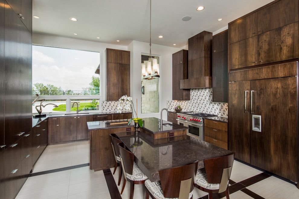 Louis Shanks for a Contemporary Kitchen with a 2015 Parade of Homes and 2015 Parade of Homes by Matt Sitra Custom Homes