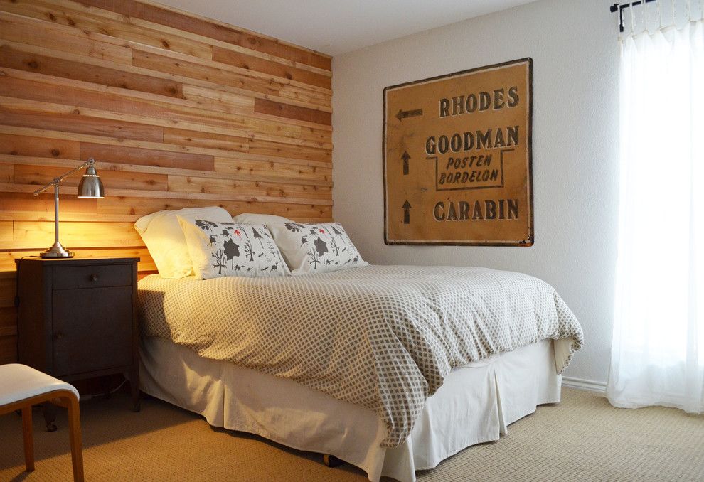 Lowes Abilene Tx for a Eclectic Bedroom with a Dark Wood Nightstand and Coppell, Tx: Dana & Nat by Sarah Greenman
