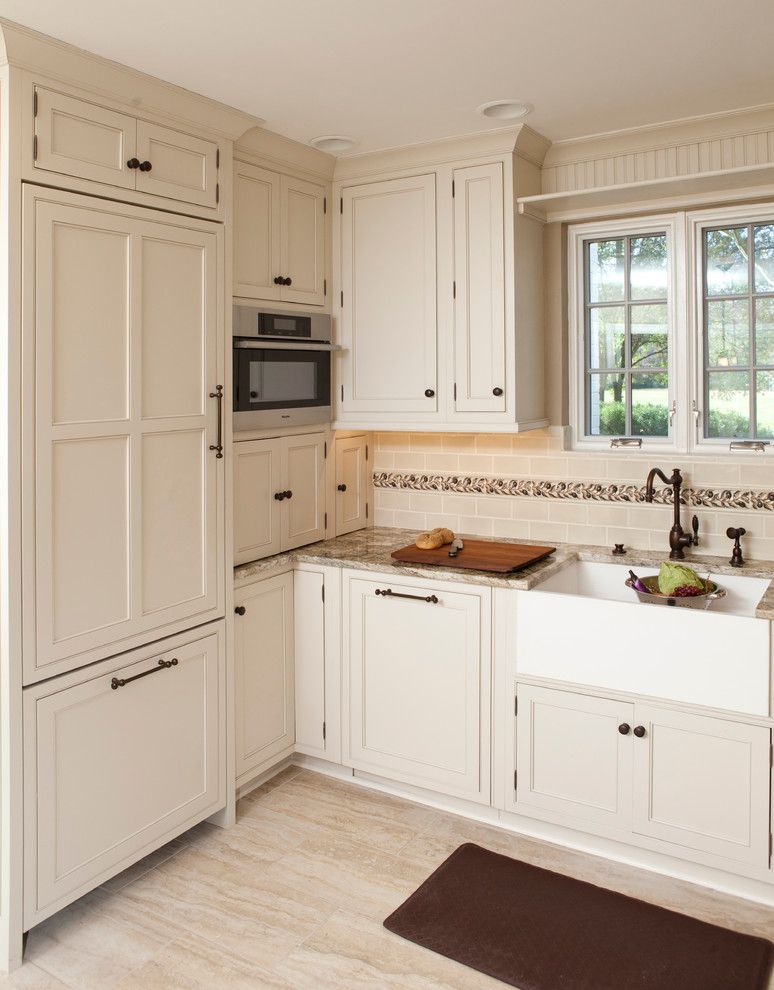 Lowes Cincinnati for a Traditional Kitchen with a Recessed Panel Cabinets and Mariemont Ohio Traditional Kitchen by Howard's Kitchen Studio