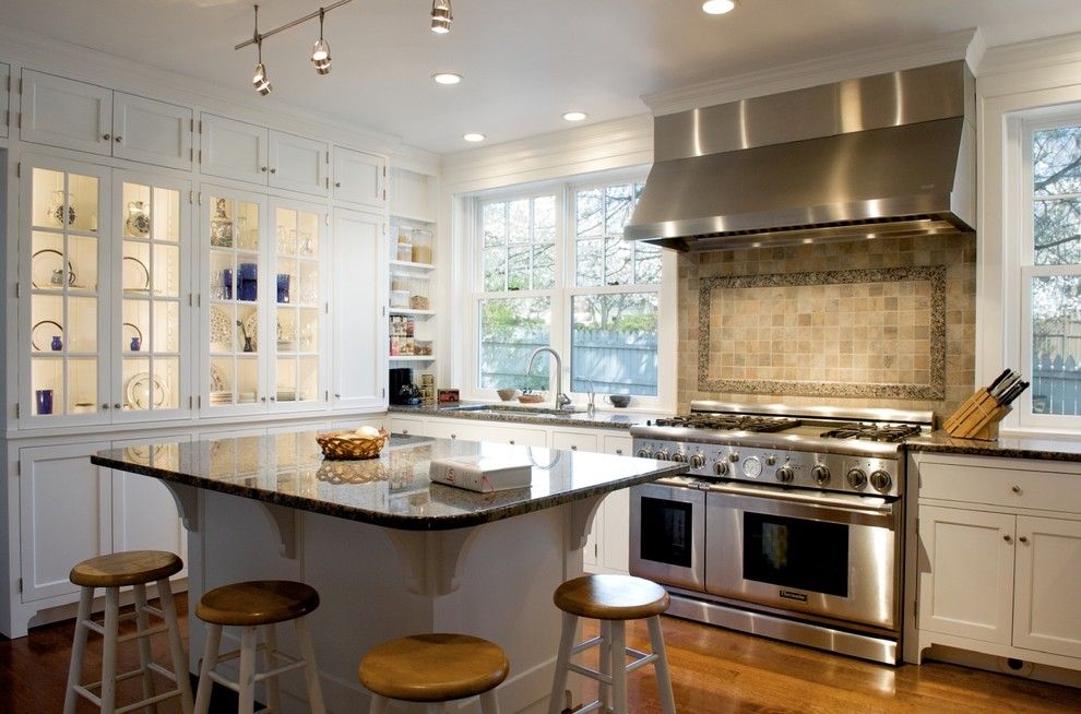 Lowes Cincinnati for a Traditional Kitchen with a White Painted Cabinets and Kitchen by Rwa Architects