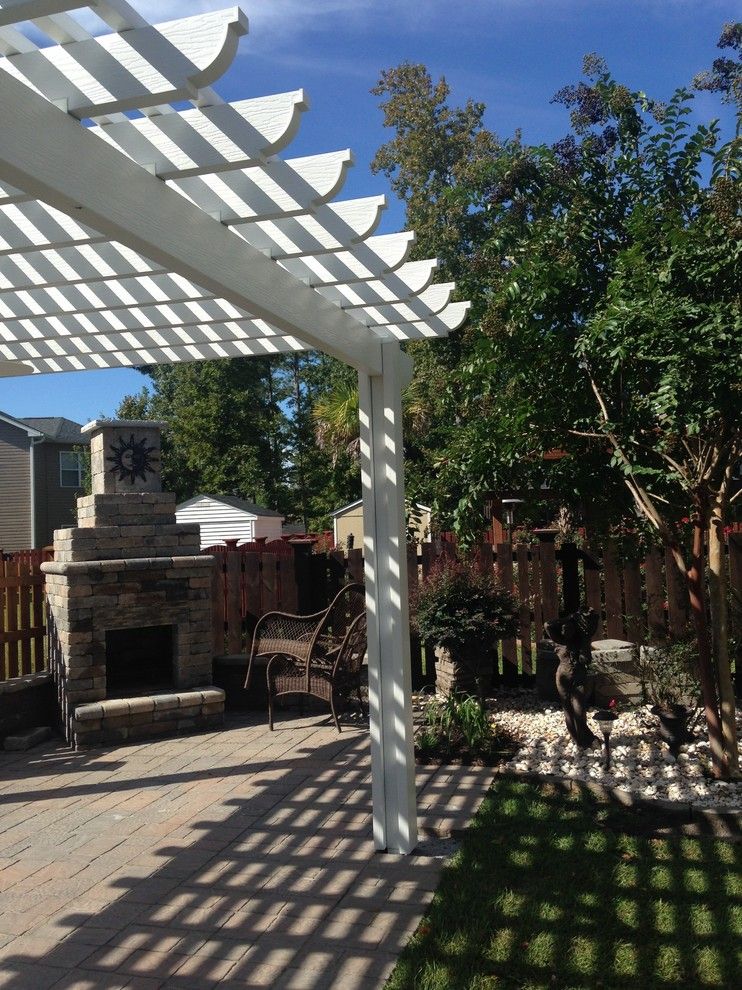 Lowes Columbia Sc for a Eclectic Spaces with a Central Sc Outdoor Living Designer and Builder and Low Maintenance Pergola in Blythewood, Sc. by Archadeck of Central South Carolina