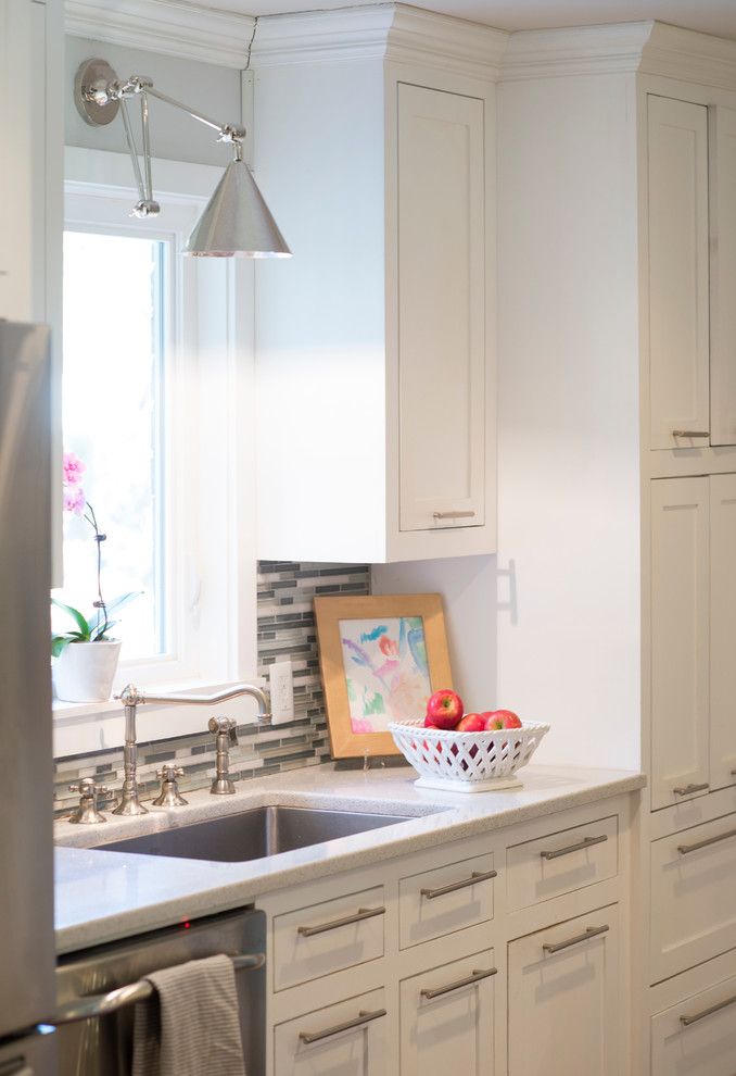 Lowes Columbia Sc for a Traditional Kitchen with a Bridge Faucet and Lansing   Mount Pleasant, Sc by Krystine Edwards Design