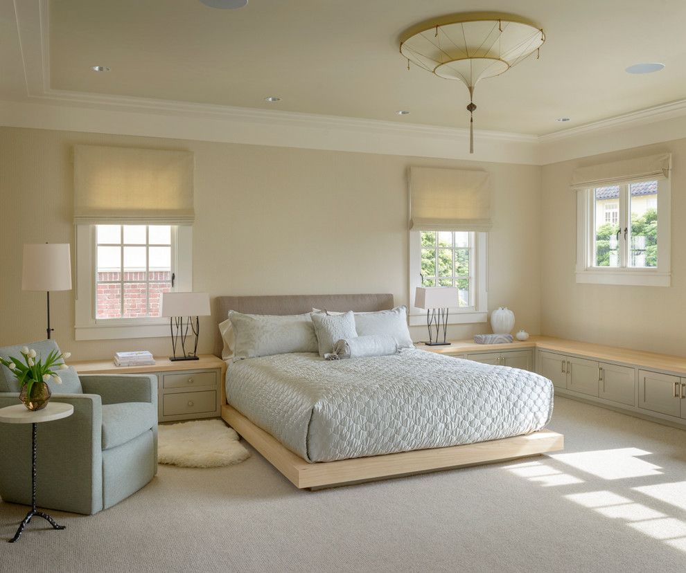 Lowes Gadsden Al for a Transitional Bedroom with a Moroccan Ceiling Light and Global Retreat by Northbrook Design