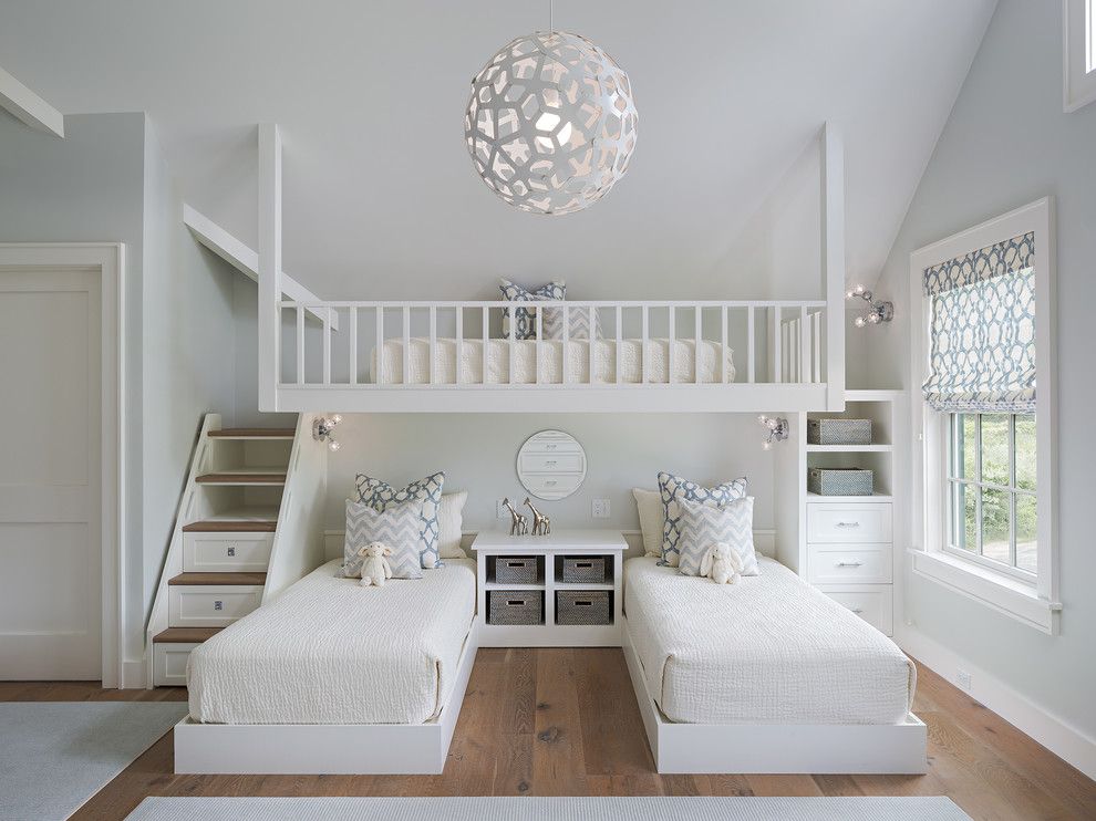 Lowes Lafayette La for a Transitional Kids with a Lofted Bed and Mayhew Lane Interior by Sophie Metz Design