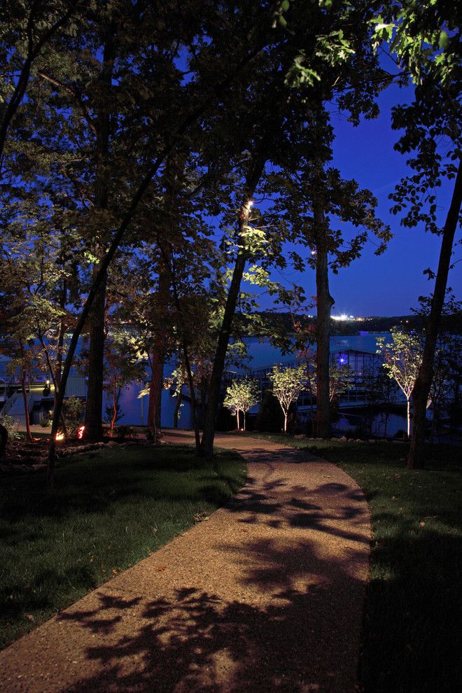 Lowes Omaha for a  Landscape with a Path Lighting and Portfolio by Mckay Landscape Lighting