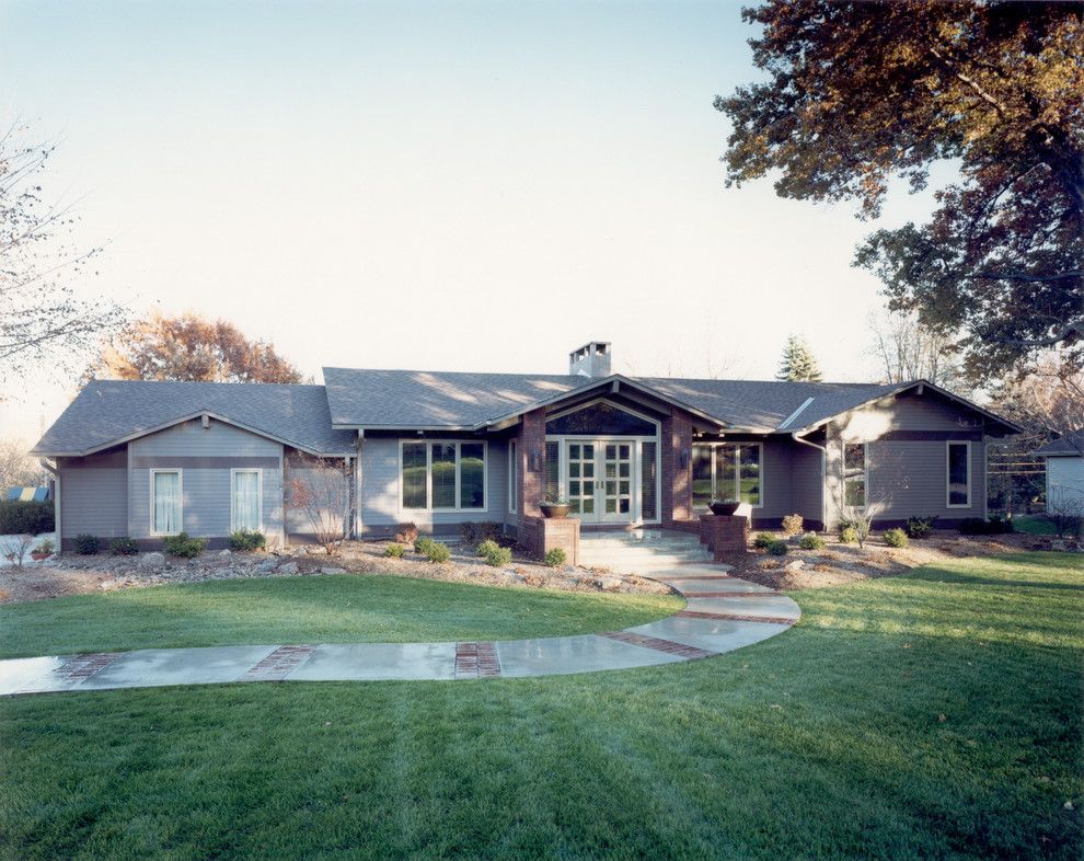 Lowes Omaha for a Traditional Exterior with a Ranch and Project 'Five' by Cramer Kreski Designs