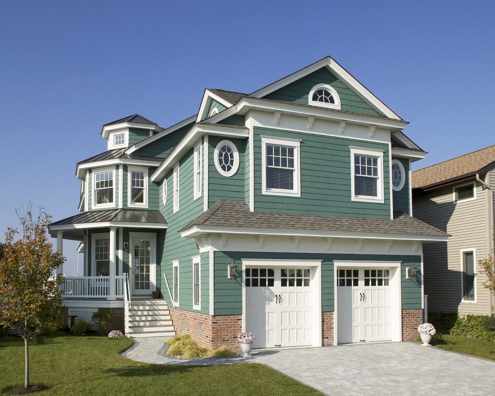 Lowes Paterson Nj for a Traditional Exterior with a Cupola and Qma: Ocean City, Nj New Waterfront Home by Qma Architects & Planners