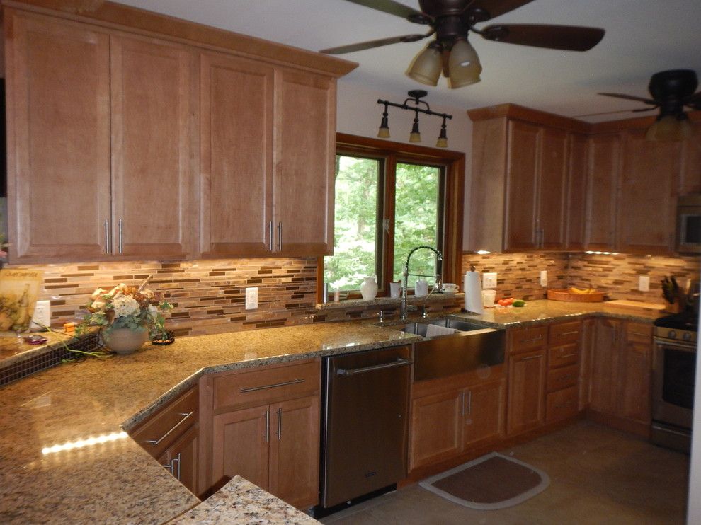 Lowes Peoria Il for a Transitional Kitchen with a Farm Sink and Kitchen Renovation   Varna Il by Lowes of Peoria, Il