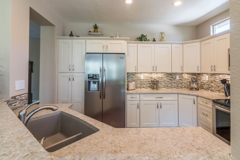 Lowes Roseville for a Transitional Kitchen with a Transitional and Lincoln Hills Facelift by Tiffany Mclean | Lowe's of Roseville