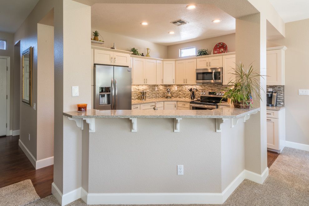 Lowes Roseville for a Transitional Kitchen with a Transitional and Lincoln Hills Facelift by Tiffany Mclean | Lowe's of Roseville