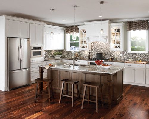 Lowes Sanford Maine for a Traditional Kitchen with a Lowes and Schuler Cabinetry by Lowe's Portland Maine