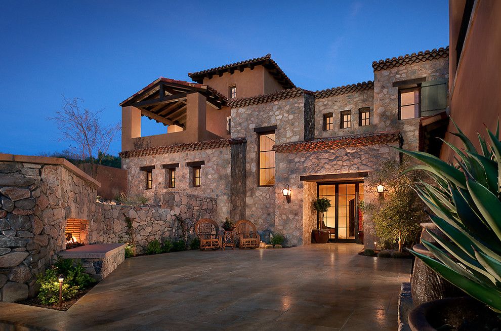 Lowes Scottsdale for a Mediterranean Exterior with a Entry and Front Exterior by Cse & Associates, Inc.