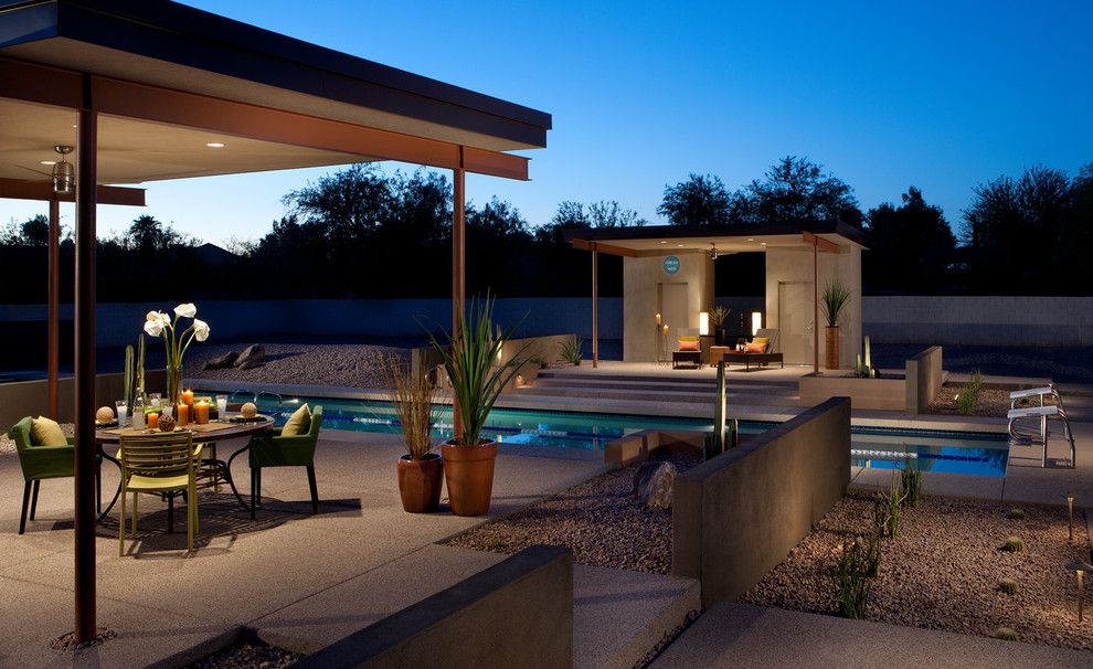 Lowes Scottsdale for a Southwestern Pool with a Modern and Olympic Length Pool and Contemporary Ramadas 1 by Link Architecture, Pc