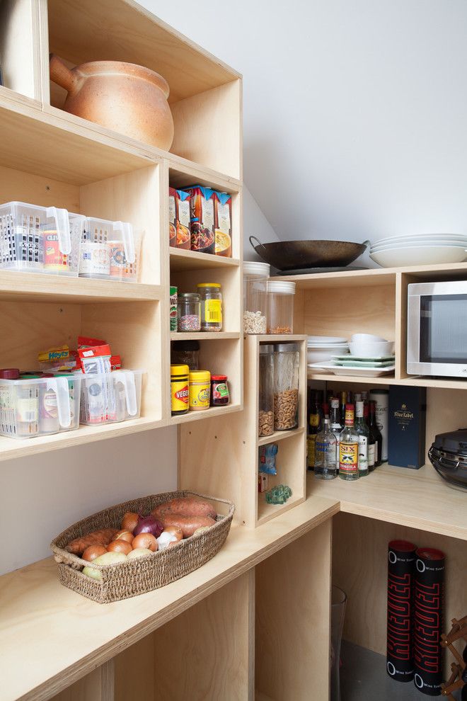 Lowes Statesboro for a Contemporary Kitchen with a Storage Baskets and Balaclava House by Archiblox