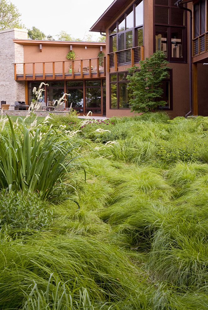 Lowes Statesboro for a Contemporary Landscape with a Handrail and Sedges by the Garden Consultants, Inc.